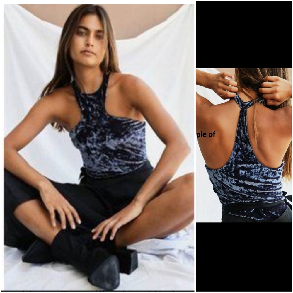 FREE PEOPLE Lover Velvet Cami
